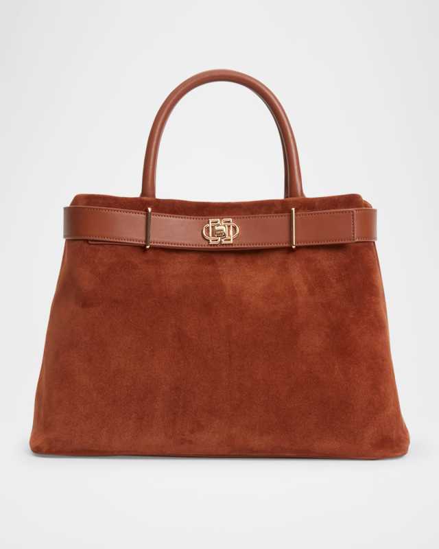 Roan Suede Tote Bag